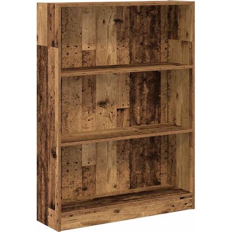 Maison Exclusive - Bücherregal Altholz-Optik 80x24x109 cm Holzwer