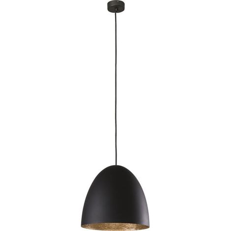 Lampada a sospensione EGG Nowodvorski nero/oro Ø38 E27 (1/4)