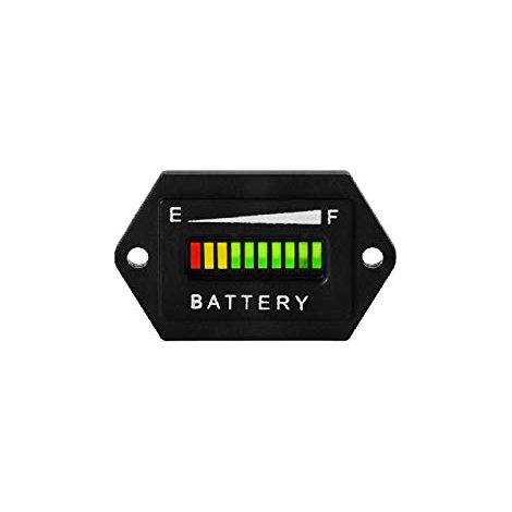 48-V-Batterieladezustandsmessgerät, Blei-Säure-Batterieanzeige, Batterieanzeige für Golfwagen, Gabelstapler, Sternauto, Yamaha