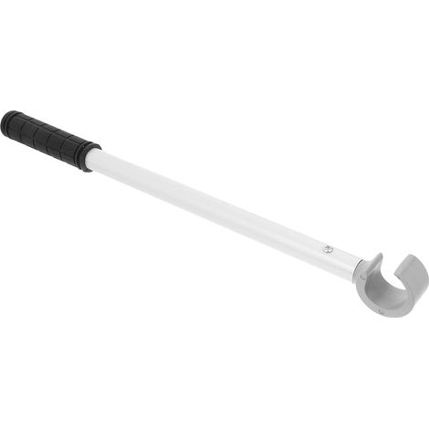 Barre Extensible en Alliage D'aluminium pour Fenêtres, Tige de Poussée-Traction sans Fil, Poignée Allongée, Usage Polyvalent à Domicile, Design Minimaliste en Silicone (1/5)