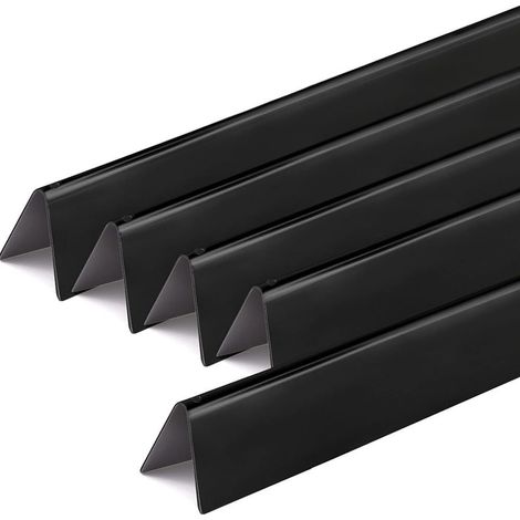 Pack de 5 plaques chauffantes pour barbecues Weber Genesis série 300 - Noir (1/5)