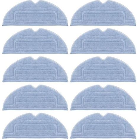 Lot de 10 chiffons de nettoyage pour aspirateur robot Roborock T7s T7s Plus S7 (1/3)
