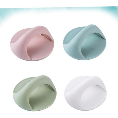 maniglie rotonde per cassetti, maniglie rotonde per armadietti, pomello per porta del bagno, pomello adesivo per armadietti, piccola maniglia per porta del bagno (1/4)