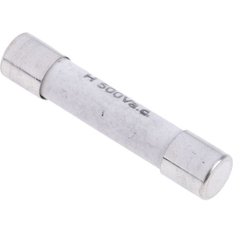 Cartouche fusible RS PRO, 1A, 6.3 x 32mm, Type T, 500V c.a.