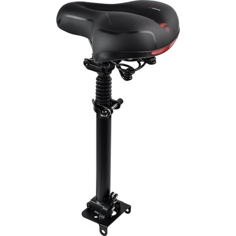 Weich gepolsterter Sattel für 10-Zoll-Elektroroller, KUGOO M4/M4PRO Klappsitz. (1/4)