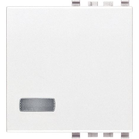 VIMAR - 20027.B 2M Knopf mit weißem Diffusor