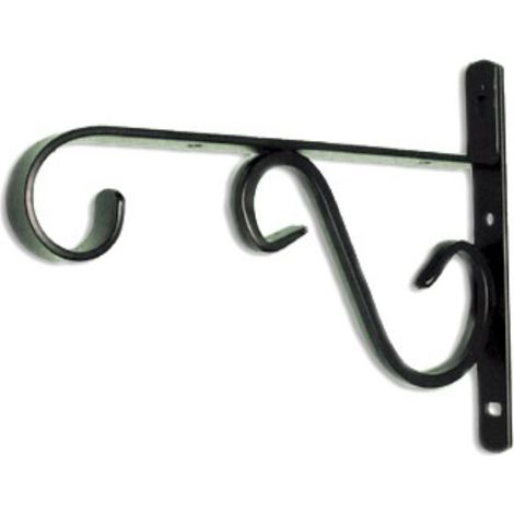 VECA - REGGIMENSOLA LINEA TV 30CM - INFERRO VERNICIATO NERO OPACO