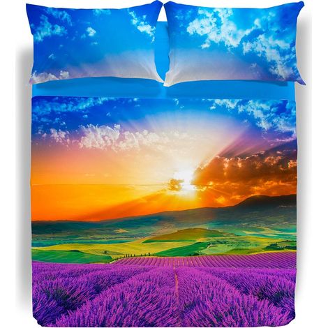 Caleffi - Completo Letto Matrimoniale con Lenzuola Matrimoniali Cotone 100% 240x280, Lenzuolo con Angoli Matrimoniale Coprimaterasso Sotto 180x200 per Materasso Alto 25cm, 2 Federe Cuscino Letto 50x80