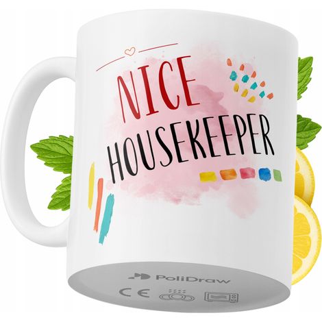 Lustige Kaffeetasse mit witzigem Textdesign – ideal für Haushälterinnen, Geburtstage, Namenstage und Feiertage. Hochwertige Tasse für besondere Anlässe, ob zu Hause, im Büro oder bei der Arbeit. Farbe