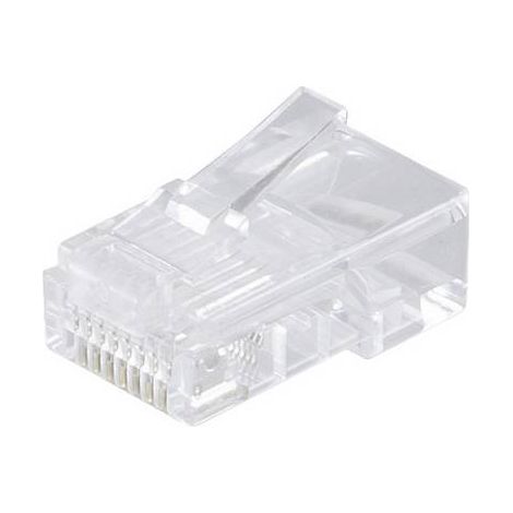 Shiverpeaks Réseau Shiverpeaks BASIC-S fiche modulaire RJ45 8 pôles, 8 contacts occupés, contacts dorés VE 10 BS72051-10 mâle, droit Nombre de p S482192 (1/2)