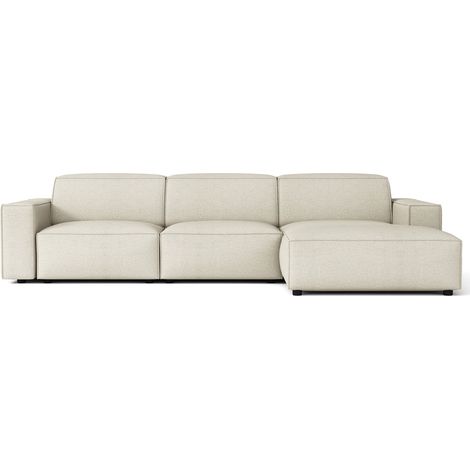 Selsey Sellmo - Canapé d'angle - 287 cm - droite - Crème (1/5)