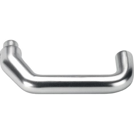 Pièce de fixation pour poignée de porte 476L LM F1 / serrure en acier inoxydable, boîte à serrure chromée, 4-KT, 8 mm (1/3)