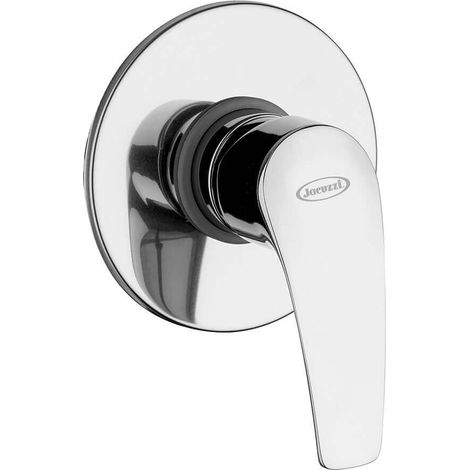 Miscelatore doccia incasso Lucente Jacuzzi rubinetteria ottone cromato (1/2)