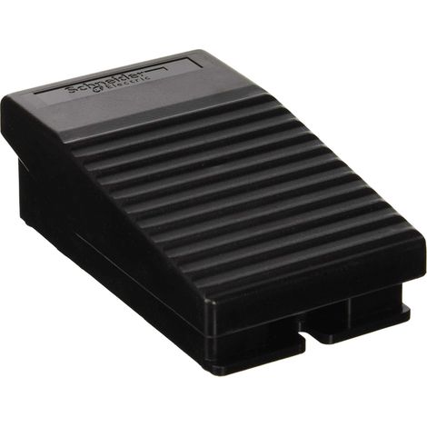 Télémécanique - Preventa XPEA - inter. à pied - simple - sans capot - plast.- noir - 1O+1F - XPEA110
