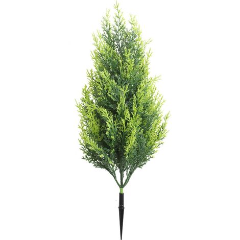 Arbre De Noël Artificiel - 20 Pouces - Pin De Norfolk - Pour Intérieur Et Extérieur - 2 Pièces (1/5)