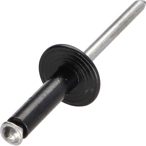 Rivet aveugle éclate GOSTAR Aluminium Tige acier 4X16 Noir