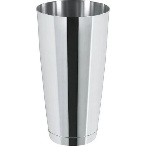 shaker à cocktails Boston professionnel 28 oz (828 ml) en acier inoxydable poli avec pièce inférieure de rechange