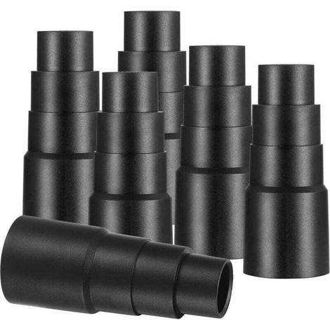 lot de 6 Universel Adaptateur Tuyau Aspirateur, Adaptateur d'aspirateur, pour Tuyau d'extraction de Poussière,pour Ponceuse, Perceuse, Scie Sauteuse, Perceuse d'établi (1/4)