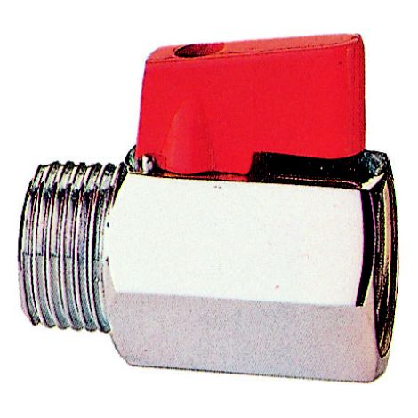 robinet A tournant sphA rique Mini MF gr 1/2 "Itap art 126 levier nylon passage normal