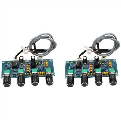 2x XH-A901 NE5532 Tone Board Vorverstärker mit Höhenvorverstärker