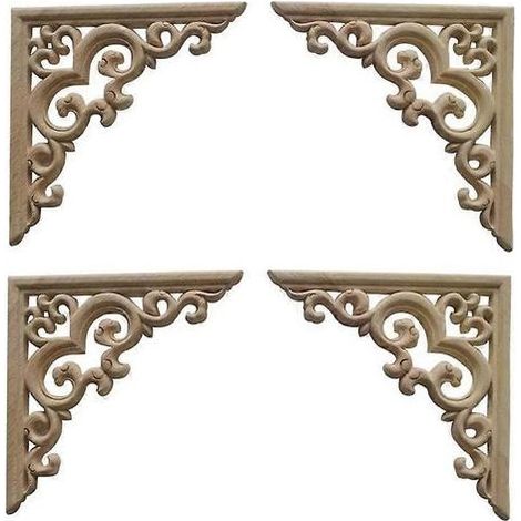 lot-de-4-moulures-decoratives-en-bois-non-peintes-style-europeen-appliques-de-10-cm-221817448 (1/5)