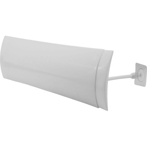 Deflector de aire ajustable 180° para unidades de aire acondicionado murales - Retráctil de 58 a 104 cm - Pantalla anti-inyección directa de aire (1/5)