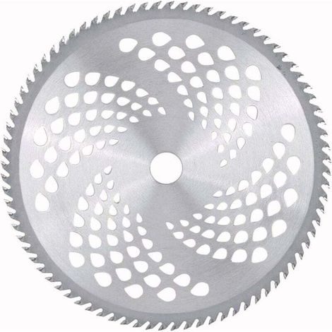 Aamunpa 10-Zoll-Hartmetall-Freischneiderblatt für Rasentrimmer, 3 Unkrautmesser, Rasentrimmerblatt, Kreissägeblatt, Freischneiderblatt 40T, 60T, 80T