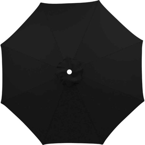 Toile de rechange en polyester pour parasol de jardin extérieur, protection solaire et imperméable, pour parasol à pilier central. (1/5)