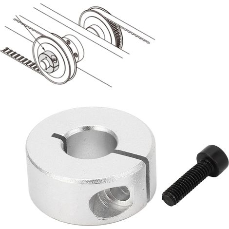 Lot de 10 bagues de fixation d'axe optique SC de 0,47", bagues de verrouillage, bagues de limitation d'ouverture pour arbre de tête de scie SC, manchons de fixation. (1/5)