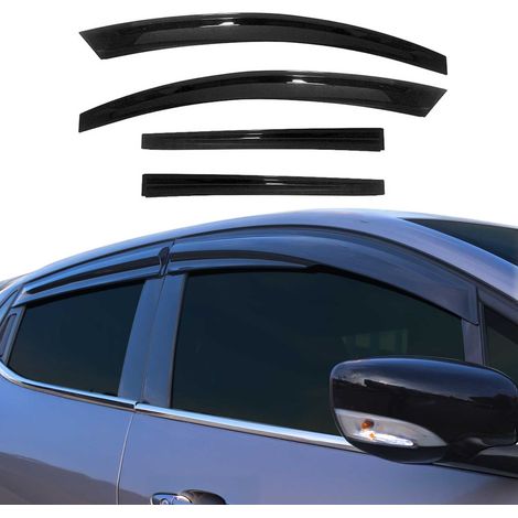 Déflecteurs De Vent Pluie d'air pour Hyundai i20 2020-2026 Acrylique 4 Pcs (1/5)
