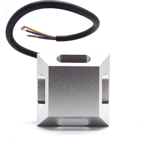 Faro led da terra 3w 3000k, faretto led quadrato da giardino