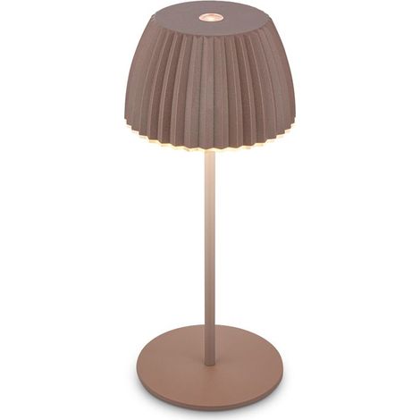 LED Tischlampe Akku LED Tischleuchte Dimmbar Kabellos Touch Aussen/Innen