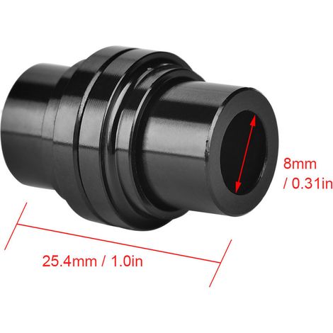 Kit de montage adaptateur pour amortisseur arrière de VTT 58 mm vers 25,4 mm (25,4 x 8 mm) (1/5)