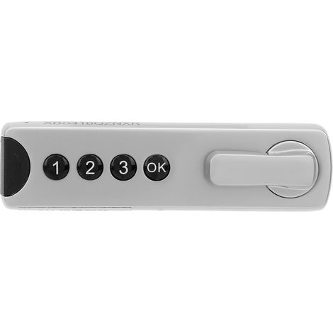 Serrure de meuble intelligente en alliage de zinc avec code et batterie intégrée de 100 mAh pour la sécurité de votre domicile et la protection antivol.