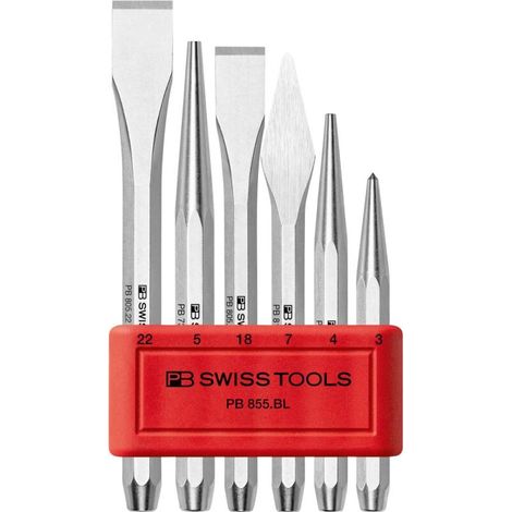 PB Swiss Tools Schlagwerkzeug-Satz 6-teilig