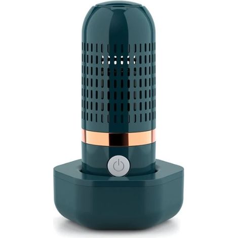 (Vert) Machine à laver sans fil pour fruits et légumes, purificateur portable en forme de capsule pour fruits et aliments (1/4)