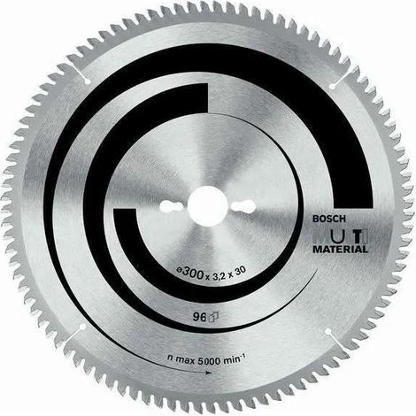 Bosch 2608640449 Lama di sega circolare in acciaio inox 254 mm