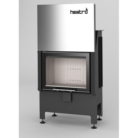 Estufa de leña Heatro 55H- 66cm (1/4)