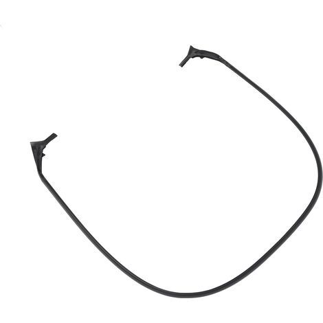 Moulure de Pare-brise Inférieure Arrière, Bande d'étanchéité Inférieure de Lunette Arrière Moulure Noire 51717033257 Convient pour la Série 7 E65, ETC. (1/5)