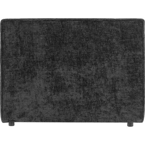 Tête de lit 90 cm YOLAN Noir 90x190 cm (1/5)