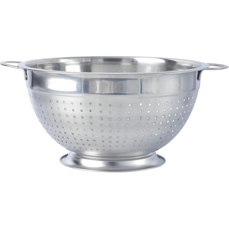 Passoire De Cuisine Grand Volume, Ø 32 Cm, Inox, Argent