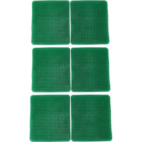Saluaqui [Tajoutons de Nidification de Poulet Facile à Nettoyer 6 PCS PE POULEUR POULEUR Poulets pour Les COOP PASE PASYING ACCESSOIR, Noir - RESSIONS RESSIONNANTS ET APPOSIBLE pour Toutes Les (1/5)