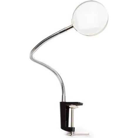Velleman Vergrößerungsglas, mit Schwanenhals und Tischklemme, 1.75x