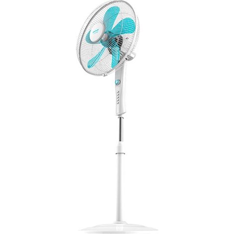 Cecotec Ventilateur sur Pied EnergySilence 520 Power White. 5 Pales de 16" (40 cm) de Diamètre, Oscillant, 4 Vitesses (1/5)