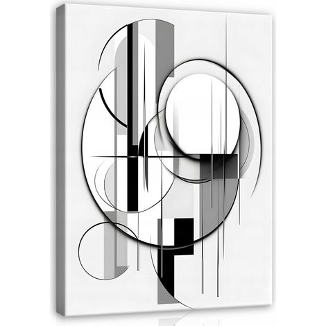 Peinture abstraite moderne sur toile pour chambre salon 100x70 (1/3)