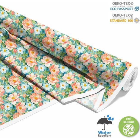 TESSUTI DECORATIVI PER ESTERNI OXFORD - Motivo Fiori I DX5593 (1/5)