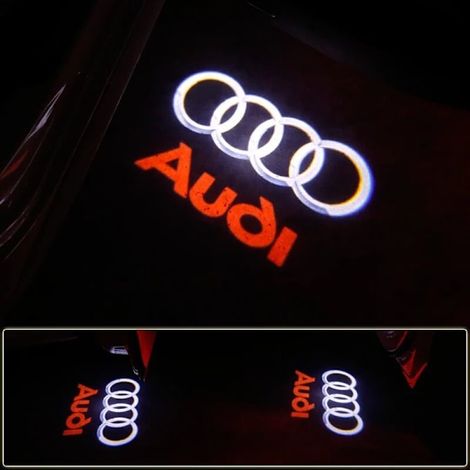 Audi LED-Einstiegsbeleuchtung, Türbeleuchtung, spezielle Einstiegsbeleuchtung für Audi A1 A3 A4 A5 A6 A7 A8 Q3 Q5 Q7