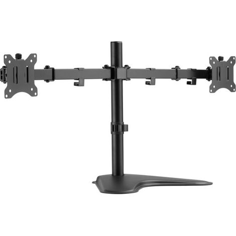 SOPORTE PANTALLA SOBREMESA 13-32 DOBLE BRAZO SOPORTA 2 MONITORES VESA STANDARD HASTA 8KG (1/4)