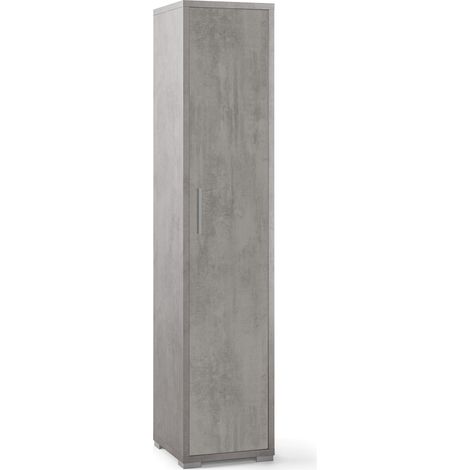 Armadio 1 Anta 39x182x41 cm Cemento (1/2)