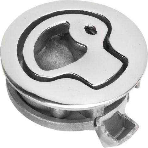 Shipenophy Loquet de trappe de porte de bateau Serrure de Trappe de Bateau 2 po Style de Verrouillage Rond Loquet à Claquer bateau (1/5)